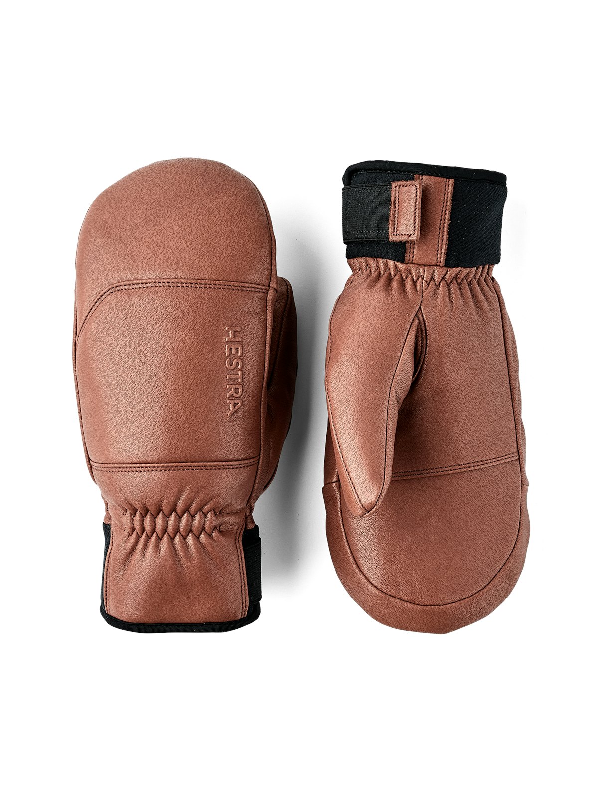 Omni Mitt Brown Hestra Gloves - Main Image